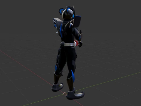 Previous My-Th - Kamen Rider My-Th 3D Model
