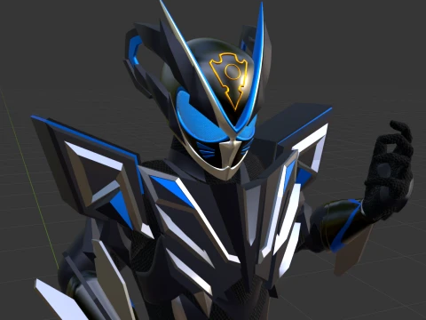 Previous My-Th - Kamen Rider My-Th 3D Model