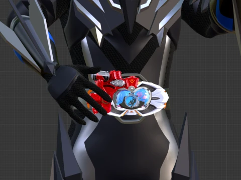 Previous My-Th - Kamen Rider My-Th 3D Model