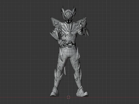 Previous My-Th - Kamen Rider My-Th 3D Model