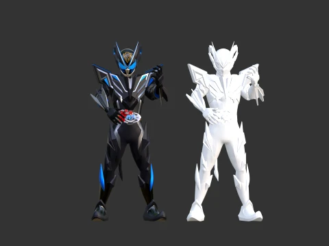 Previous My-Th - Kamen Rider My-Th 3D Model