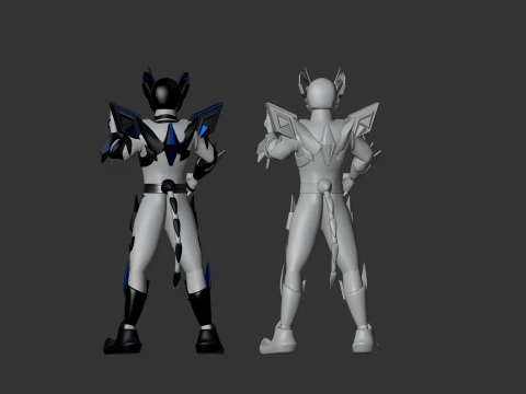 Previous My-Th - Kamen Rider My-Th 3D Model