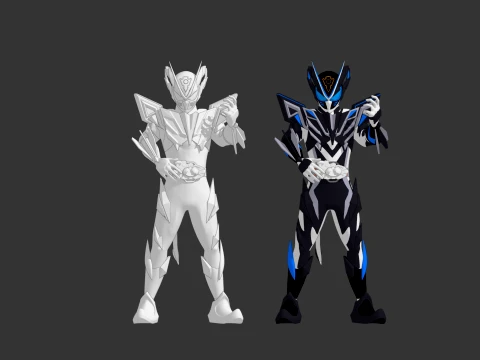 Previous My-Th - Kamen Rider My-Th 3D Model