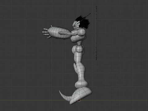 Volvemon - Digimon Beatbreak 3D Model