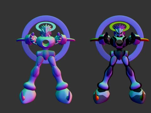 Volvemon - Digimon Beatbreak 3D Model