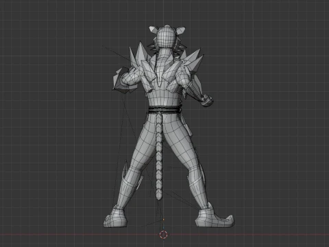 Kamen Rider Tigre - Kamen Rider My-Th 3D Model