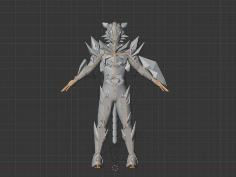 Kamen Rider Tigre - Kamen Rider My-Th 3D Model