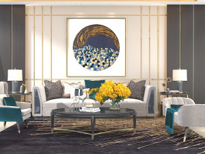 Living Room 3D Model
