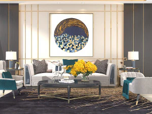 Вітальня 3D Модель