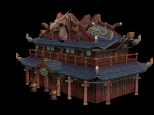 Chinese palace 3D Model