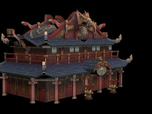 Chinese palace 3D Модель