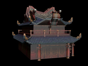 Chinese palace 3D Модель