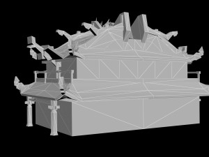 Chinese palace 3D Модель