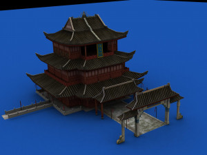 Chinese palace 3D Model