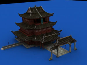 Chinese palace 3D Model
