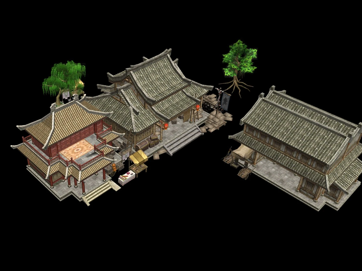 Chinese classifications for architecture include 3D Model .c4d .max .obj .3ds .fbx .stl .blend 