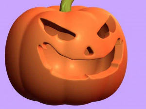 कद्दू 3D मॉडल