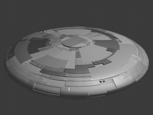 UFO Modèle 3D