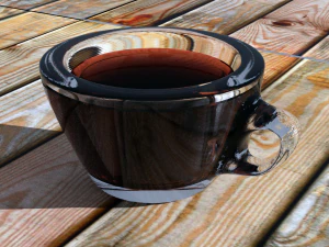 Чашка чая-кофе 3D Модель