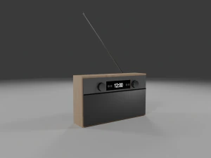 Radio 3D Model