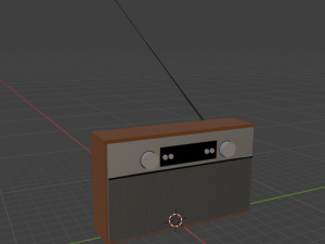 Radio Modelo 3D