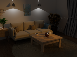 Living room 3D Модель