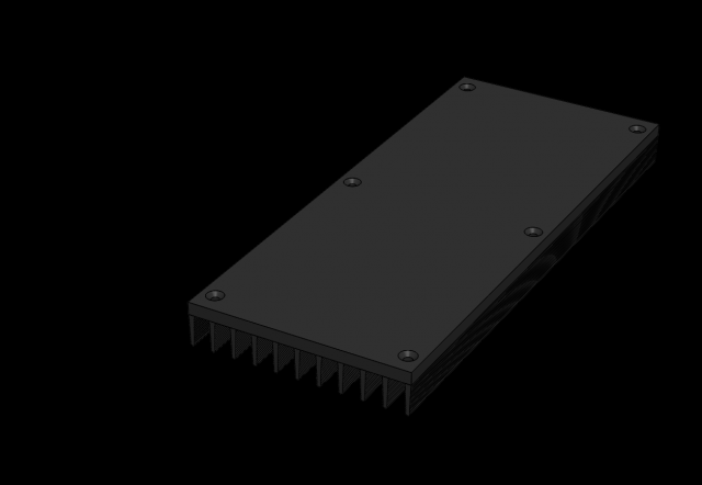 HEAT SINK 3D-Modell .c4d .max .obj .3ds .fbx .stl .blend 