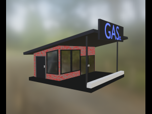Gassatiton 3D Модель