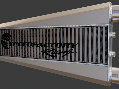SpeedFactory Racing Intercooler 3Dモデル