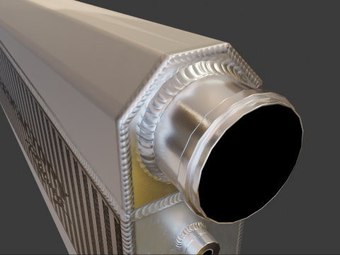 SpeedFactory Racing Intercooler 3Dモデル