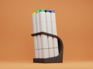 Copic Classic Marker Holder 3D-printmodel