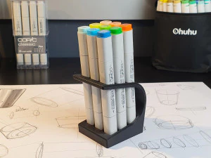Copic Classic Marker Holder 3D Print Model