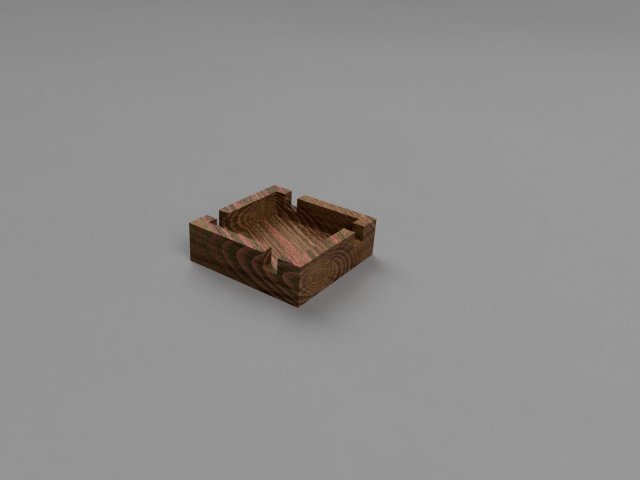 Cenicero 3D Model .c4d .max .obj .3ds .fbx .stl .blend 