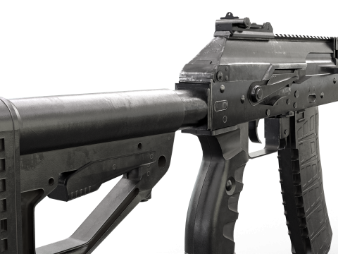 Modern Assault Rifle Tactical Weapon Game Ready 3D Модель