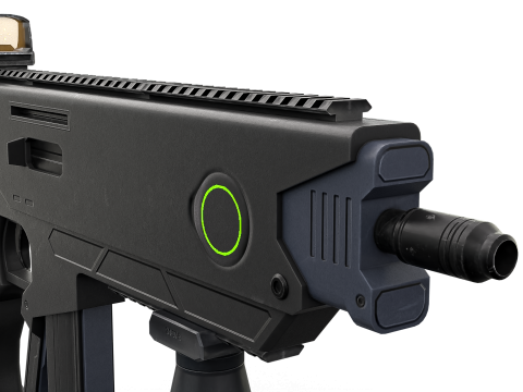 Futuristic SMG Compact Sci-Fi Submachine Weapon 3Dモデル