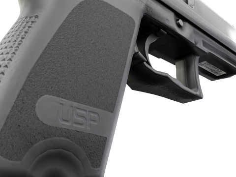 USP Compact 9mm - Realistic Pistol 3D Модель