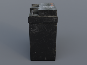 Automotive Battery Model 3D