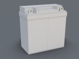 Automotive Battery Model 3D