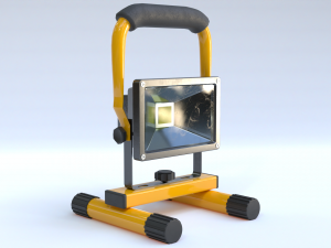 Industrial Floodlight Modelo 3D