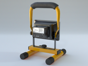 Industrial Floodlight Model 3D