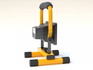 Industrial Floodlight Model 3D