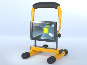 Industrial Floodlight Model 3D