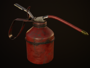 Industrial Small Oil Cane Modello 3D