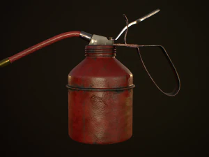 Industrial Small Oil Cane 3D Model
