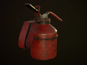 Industrial Small Oil Cane 3D Model