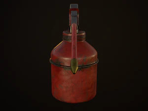 Industrial Small Oil Cane 3D Model