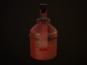Industrial Small Oil Cane 3D Model
