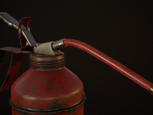 Industrial Small Oil Cane Modello 3D