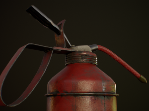 Industrial Small Oil Cane Modello 3D