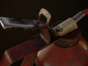 Industrial Small Oil Cane 3D Model